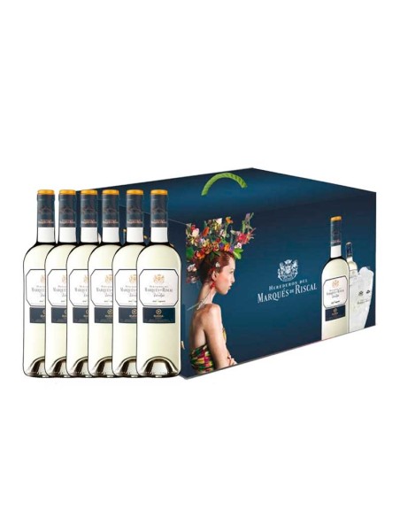 6 Marqués de Riscal Rueda Verdejo + Cubitera