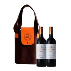 Bolsa Regalo con 2 botellas Marqués de Murrieta Reserva 2019