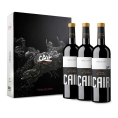 Case with 3 bottles of Cair Selección La Aguilera 2020