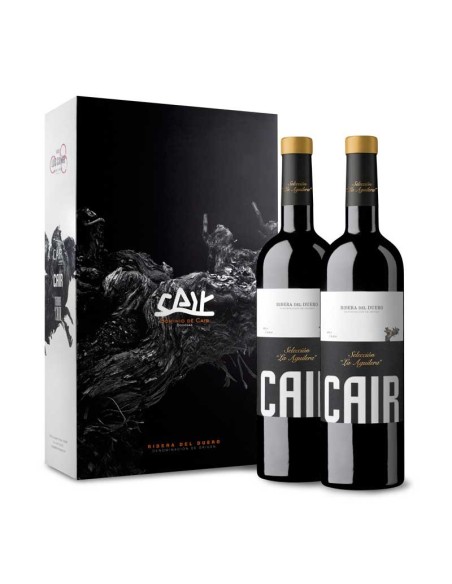 Estuche con 2 botellas de Cair Selección La Aguilera 2020