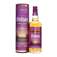 Whisky Benriach 15 Years Dark Rum Wood Finish
