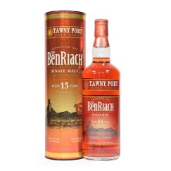 Whisky BenRiach 15 Year Old Tawny Port Wood Finish