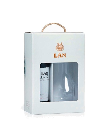 Estuche con botella de LAN D-12+decantador