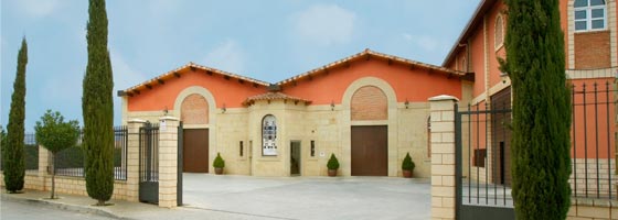 Instalaciones de las bodegas Pastor Díaz en Aldeanueva de Ebro